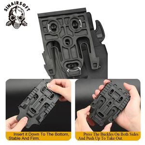 हार्डवेयर के साथ टैक्टिकल होल्स्टर क्यूएलएस होल्स्टर अटैचमेंट के लिए क्विक लॉकिंग सिस्टम किट क्यूएलएस लॉकिंग फोर्क और माउंट प्लेट - Product Image 5