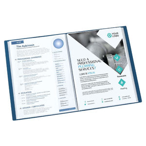 Đồ Dùng Văn Phòng Tập Tài Liệu PP Tái Sử Dụng A3 Sách Trưng Bày Áp Phích Sách Trong Suốt - Product Image 3