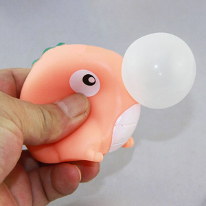 Nuevo y Exclusivo Juguete Antiestrés de Pato/Dinosaurio que Expulsa Burbujas, Pelota Antiestrés de TPE, Juguete Divertido para Niños - Product Image 3