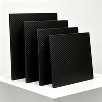 Feuille de fibre de carbone légère et flexible avec logo personnalisé pour composants de casque VR, fabriquée en Chine