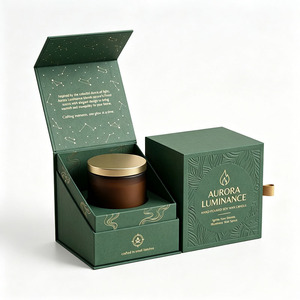 Scatole Rigide per Prodotti per la <span class=keywords><strong>Cura</strong></span> della Pelle, Confezioni in Carta Patinata con Stampa in Lamina d'Oro, Scatole Regalo in Cartone con Chiusura Magnetica - Product Image 3