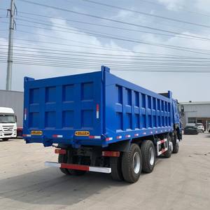 Gebrauchter Sinotruck Howo LKW U-Form 40 Tonnen 50 Tonnen 8x4 371 Howo Kipper Muldenkipper Diesel Euro 2 Emission Weichai Motor Linkslenker AUSA - Product Image 3