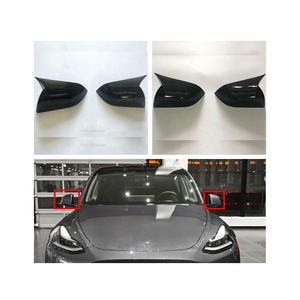 BAINEL pièces de voiture garde-boue avant pour <span class=keywords><strong>Tesla</strong></span> modèle 3 rétroviseur couverture réflecteur étui de Protection - Product Image 6