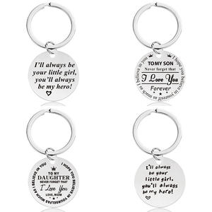 Llavero personalizado de acero inoxidable en blanco, accesorios de llavero para habitación de Hotel, regalos promocional - Product Image 2