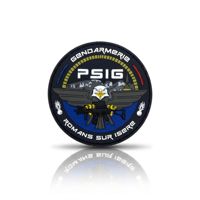 Écusson 3D personnalisé en PVC pour uniformes, étiquette logo souple en caoutchouc sur mesure, badge gaufré étanche, fourniture directe usine