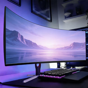 Monitor Curvo de 34 Pulgadas, 165 Hz, 4k 3840*2160, 21:9, Super Ancho, para Juegos, con Luz Ambiental - Product Image 1