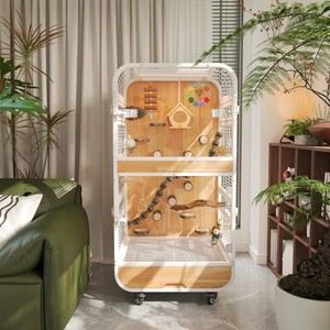 Birdcage Villa Large Parrot Special Extra Large Space Movable Panoramic <strong>Bird</strong> Villa - Product Image 4