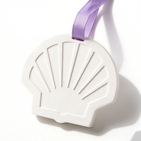 Diffuseur d'arômes suspendu en céramique personnalisé, désodorisant pour huiles essentielles, décoration parfumée pour la maison, la garde-robe et la voiture