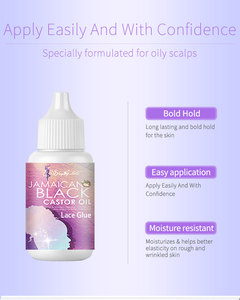 Pegamento adhesivo resistente al sudor para <span class=keywords><strong>extensiones</strong></span> <span class=keywords><strong>de</strong></span> cabello, herramientas para el crecimiento del cabello, cera <span class=keywords><strong>de</strong></span> aceite - Product Image 5