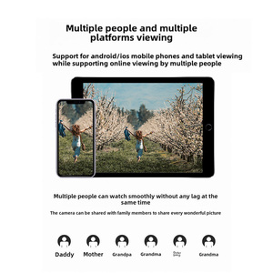 Wistino กล้องวงจรปิดพลังงานแสงอาทิตย์ระบบ HD, 3MP ตรวจจับการเคลื่อนไหวระบบความปลอดภัยแบตเตอรี่24/7แบตเตอรี่ - Product Image 6