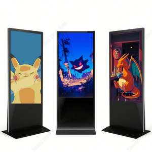 ตู้โชว์ LCD หน้าจอสัมผัส32 49 50 55นิ้วสำหรับโฆษณาในร่มอุปกรณ์ป้ายดิจิตอลพร้อมสื่อ WIFI - Product Image 3