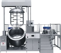 Mélangeur de crème cosmétique liquide avec chauffage électrique et agitateur pour la fabrication de couleurs, machine homogénéisatrice