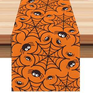ผ้าปูโต๊ะพิมพ์ลายแมงมุมฮาโลวีน 13x72 นิ้ว - Product Image 2
