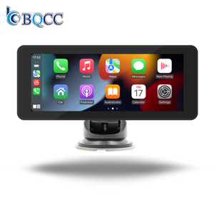 BQCC Reproductor Multimedia para Auto con Pantalla IPS de 7 Pulgadas, Conexión Inalámbrica <span class=keywords><strong>Apple</strong></span> CarPlay y Android Auto, AutoLink, Función Mirror Link, Bluetooth y AUX - Product Image 1