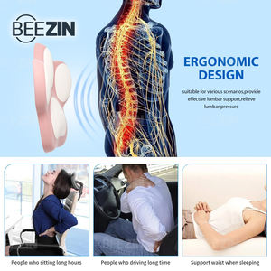 Cojín Beezin pata de perro ortopédico venta al por mayor Oficina silla personalizada coche soporte Lumbar almohada de espuma viscoelástica - Product Image 6
