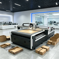 Hoge kwaliteit CNC kartonnen doos sample snijplotter machine voor verschillende formaten golfkarton