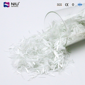 Fibra de Vidrio E de 12 mm, Hilos Cortados para Refuerzo de Concreto, Fibra de Vidrio Resistente a los Álcalis para Construcción <span class=keywords><strong>GRC</strong></span>, Paneles Prefabricados - Product Image 1
