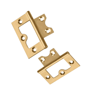 Bản lề tủ vàng OEM, chất liệu đồng thau bền, mạ bóng, bản lề gấp nhỏ bằng đồng thau dùng cho tủ, đồ nội thất, cửa ngăn kéo - Product Image 4