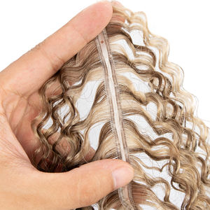 Qingdao <span class=keywords><strong>Haohao</strong></span> 15A Grade Papillon Trame Double Européen Vierge Cheveux Humains Extension Trame Trame Double Trame - Product Image 3