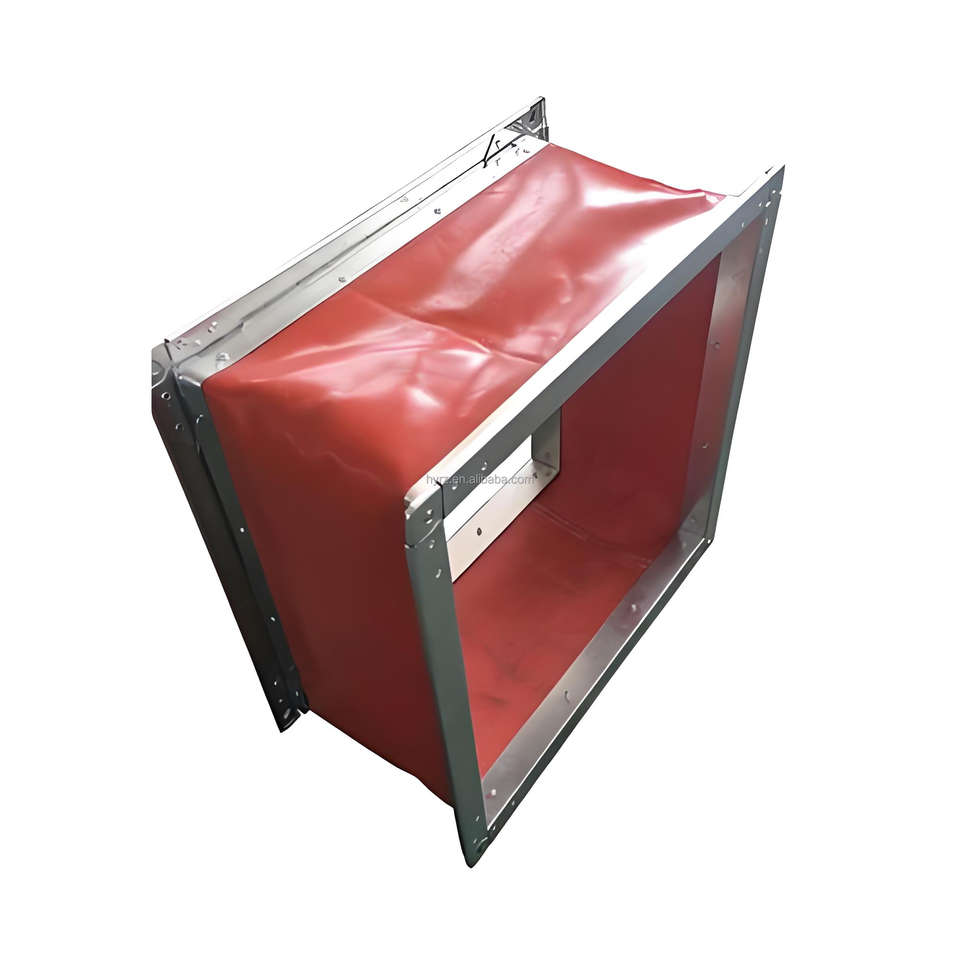 Common-plate Flange Flexible Duct Connector Fireproof Soft Connection ...
