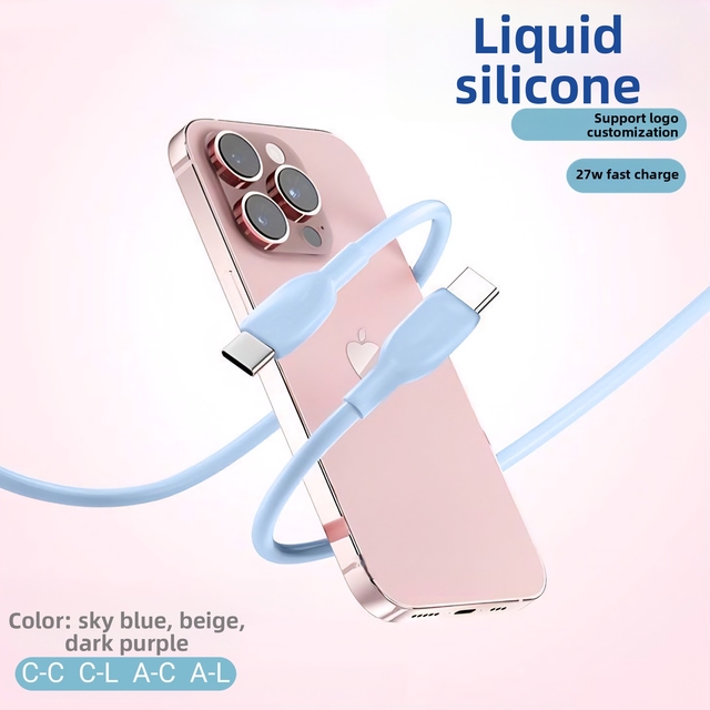 Factory Direct 1m 1.5m 3m 3.3ft USB C USB C PD 60W Fast Charging Cable Braid Shielding Pure Copper Conductor for iPhone 15/16/17