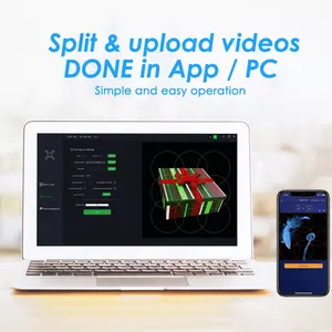 Thiết Bị Quảng Cáo Màn Hình Led Quạt Hiển Thị Ảnh Toàn Ký 3D Ảnh Toàn Ký 3D - Product Image 5