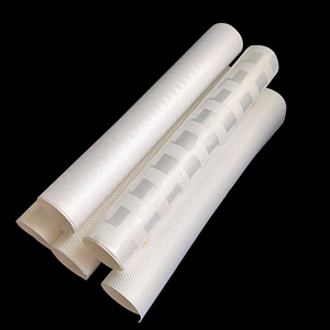 Tela Tatami de Alta Temperatura para Impresión <span class=keywords><strong>por</strong></span> Sublimación, Material de Película para Parches de Camisetas, Bolsas Escolares, etc., en Color Blanco Oscuro y Algodón - Product Image 1