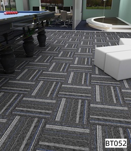 بلاط سجاد حديث عازل للصوت قابل للإزالة من البولي بروبيلين 50×50 سم للفنادق وغرف المعيشة والمكاتب والاستخدام في الصلاة - Product Image 6