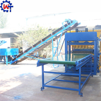 Machine à fabriquer des briques automatiques à emboîtement WT6-10, machine à briques de terre compressée chinoise, machine à briques d'argile