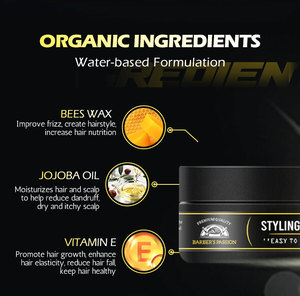 18 Year Experience Arganrro Manufacturer Accepted Private Label <strong>Hair</strong> Styling Men Set Includes <strong>Powder</strong> Pomade Clay and Stying <strong>Gel</strong> - Product Image 5