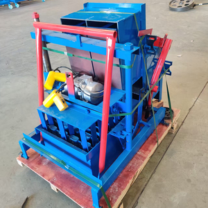 Máquina Manual Móvil para Fabricar Bloques, Pequeña Máquina Manual para Hacer <span class=keywords><strong>Adoquines</strong></span> <span class=keywords><strong>de</strong></span> Cemento Entrelazados, Máquina Manual para Hacer Ladrillos <span class=keywords><strong>de</strong></span> Ceniza Volante - Product Image 6