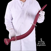 Vente en gros de plugs anaux en silicone imperméables à queue extra longue, multi-tailles, pour pénétration profonde, jouet anal gay BDSM, fournisseur en gros