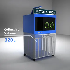 Recycling-Belohnungen Smart Beverage Bottle Recycling Machine Reverse Vending Machine RVM mit Verdichter, ohne Scanner und AI