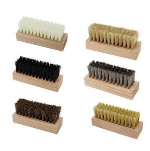 Cepillos para <span class=keywords><strong>Limpiar</strong></span> Zapatos de Pelo de Caballo, <span class=keywords><strong>Madera</strong></span> Maciza con Gamuza Suave y Cerdas de Jabalí para un Pulido de Zapatos Premium - Product Image 6