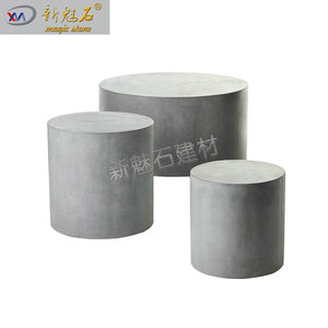 Nuevo Banco de Hormigón Prefabricado para Exteriores Magic Stone GRC, Asiento Curvo Irregular, 3 cm de Grosor, para Proyectos de Paisajismo - Product Image 5