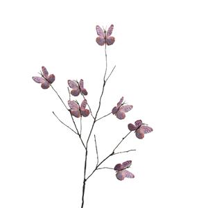 Rama Artificial de 7 <span class=keywords><strong>Cabezas</strong></span> con Mariposas, Accesorios de Fotografía, Decoración Suave para Bodas, Escenarios, Ventanas, Salas de Estar y Restaurantes - Product Image 5