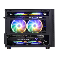 Boîtier PC SAMA ARGB Stripe Nouvelle Arrivée ITX OEM/ODM Boîtier de jeu DIY M-ATX Boîtier d'ordinateur