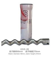 Rotor et stator D6-3 pour machine de pulvérisation et de plâtrage, usinage CNC, Rotor et stator D6-3 D7-2.5 D8-2 pour pompe à vis PFT