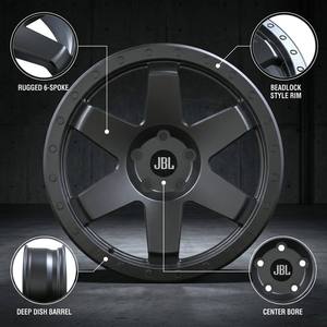 ล้อรถบรรทุกออฟโรด <span class=keywords><strong>JBL</strong></span> Monoblock แบบฟอร์จใหม่ ขนาด 18-26 นิ้ว สีดำ ลายหมุด  แบบ Simulated Beadlock อัลลอยด์ 5x114.<span class=keywords><strong>3</strong></span>/120/139.7 สำหรับรถกระบะ SUV 1 - Product Image 4