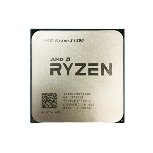 Pour processeur R3-1200, 4 cœurs, 4 threads, 3,10 GHz de base, 3,40 GHz Turbo, AM4, 8 Mo de cache, 14 nm, 65 W TDP, ordinateur de bureau 64 bits - Product Image 1