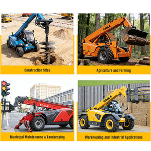 <span class=keywords><strong>Telehandler</strong></span> Loader Mini Kompak 3 Ton dengan Forklift Teleskopik 7m, Mesin Diesel, Kapasitas Muatan 3 Ton, Kondisi Bekas - Product Image 5