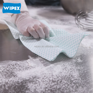 ผ้าเช็ดทำความสะอาดครัว Wipex แบบแห้งและเปียก ผลิตจากผ้าไม่ถักทอ ใช้ได้กับอาหาร ปลอดภัยสำหรับงานบริการอาหาร ผ้าเช็ดทำความสะอาดฆ่าเชื้อแบคทีเรีย - Product Image 5