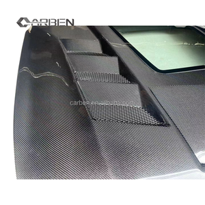Cofano di Alta Qualità per Ford Mustang, Copertura Motore Leggera con Vetro Temperato Trasparente al Centro, Compatibile con Mustang 2014-2023 - Product Image 6