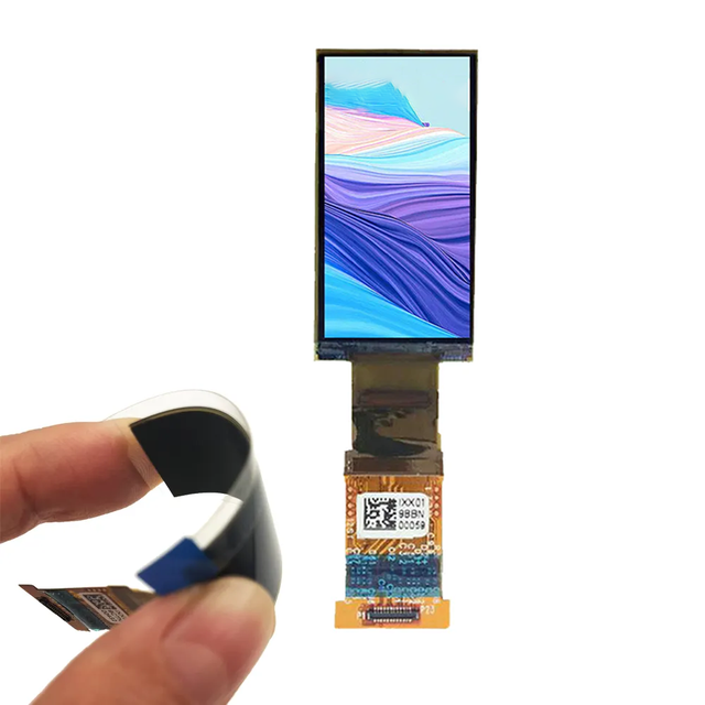 1.5 Inch Flexible OLED Display 120x240 SPI MIPI Interface AMOLED Display Bendable Curved OLED Screen for Smartwatch Band