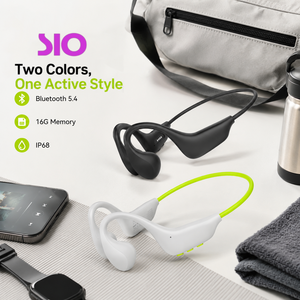 Auriculares Deportivos Inalámbricos con Conducción Ósea, Resistentes al Agua IP68, 16 GB de Memoria Integrada, BT 5.4, 8.5 Horas de Reproducción - Product Image 3