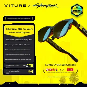 Gafas Inteligentes VITURE Luma Cyber XR/AR, Edición Limitada de <span class=keywords><strong>Cyberpunk</strong></span> <span class=keywords><strong>2077</strong></span>, Colección de Colaboración, Pantalla Gigante 152 - Product Image 1