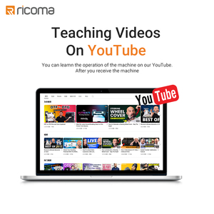 Les machines à broder de la série RICOMA CHT2 sont populaires aux États-Unis, avec 4, <span class=keywords><strong>6</strong></span>, 8 têtes et 12, 15 aiguilles, pour les studios commerciaux. - Product Image 4