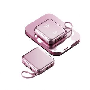 มินิพาวเวอร์แบงค์ 10000 มิลลิแอมป์ หน้าจอ LED ดีไซน์บางเฉียบ เคลือบเงา ชาร์จได้สามทาง Pd20w Pd22.5W ช่องเสียบ Type-C กำลังไฟ 20 วัตต์ ชาร์จเร็ว - Product Image 1