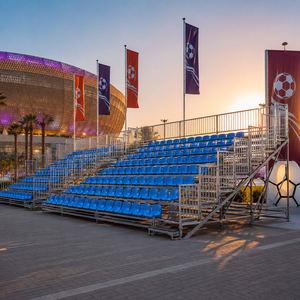 Asientos Temporales para Espectadores en Estadios |   Graderías de montaje rápido para eventos, campos de fútbol/partidos de fútbol - Product Image 4