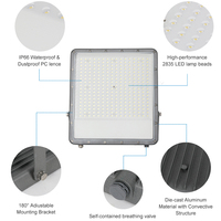 Nouveau projecteur LED industriel 30W 50W 100W 150W 200W 300W 400W pour éclairage de chantier SMD